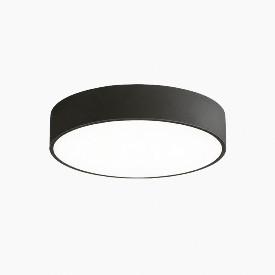 Rondi Minimalist Round LED Ceiling Light - Circular Iron Design for Living Room and Bedroom