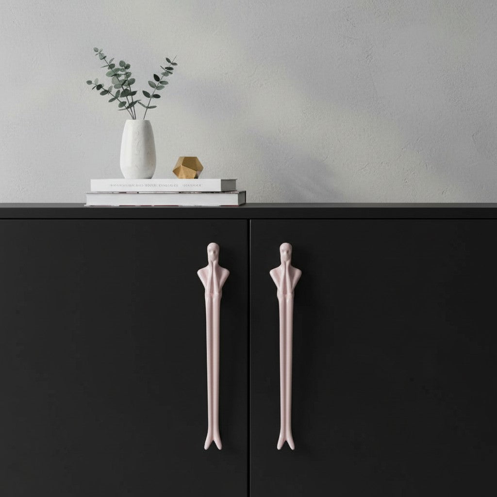 Verlitho Artful Minimalist Cabinet Handle Pull - Closet Doors Handle