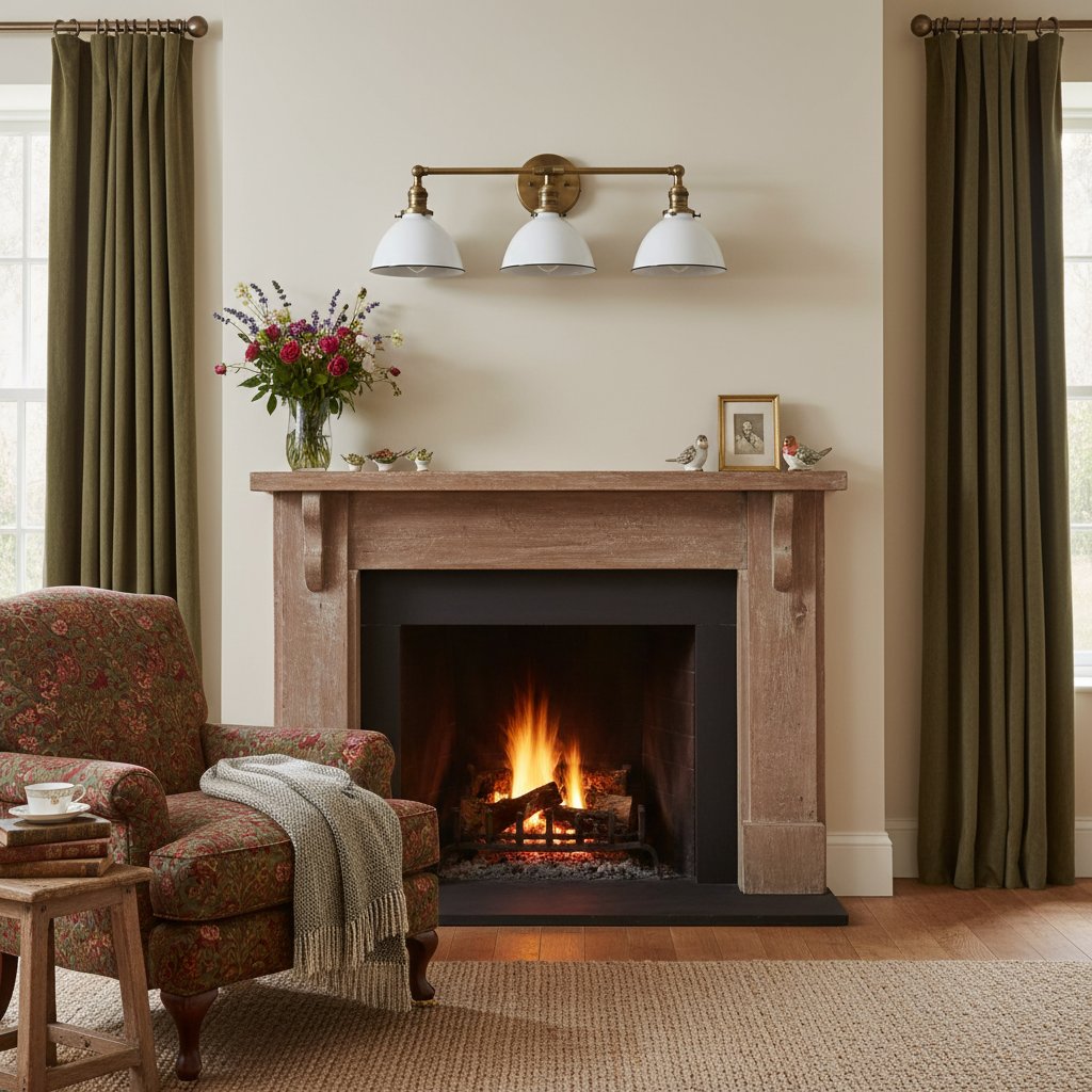 Conique Metal Dual Head Wall Fixture with Classic Shades – Industrial Vanity Lamp