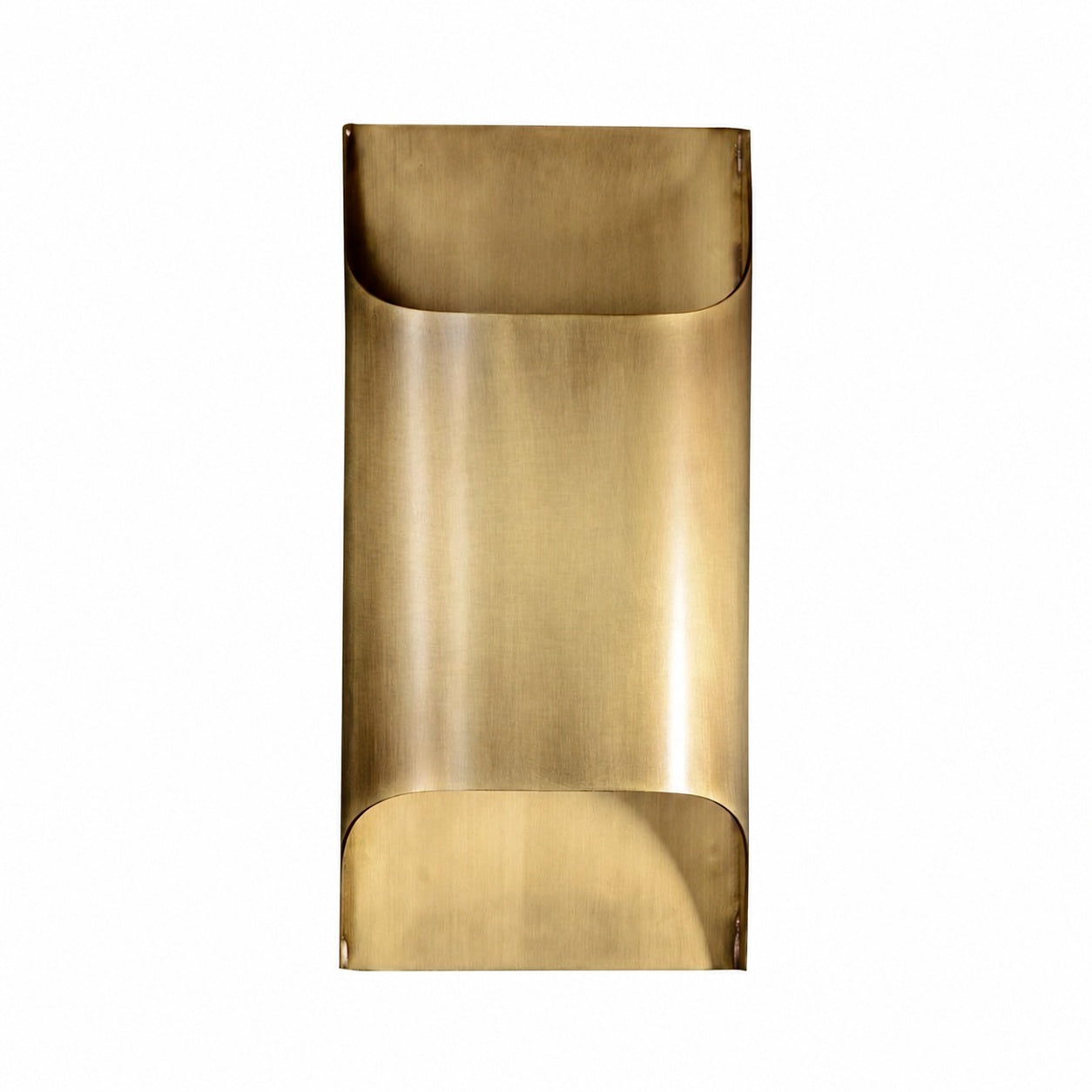 Sconique Stylish Brass Wall Sconce - Minimal Design Architectural Profile Sconce for Foyer