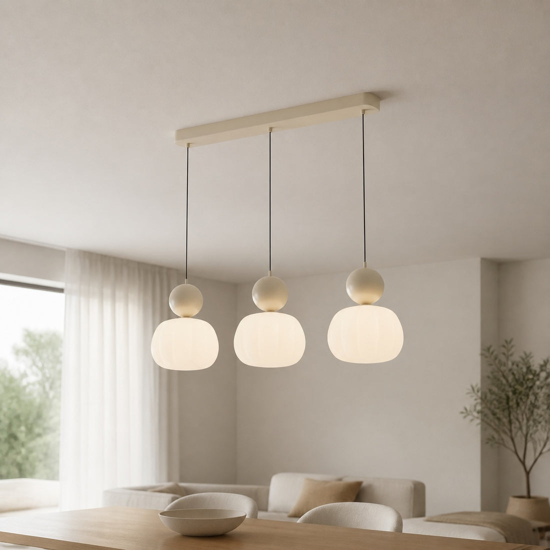 Ornavigo Modern Art Deco Pendant Light – Bauhaus Inspired Lighting for Kitchen Island