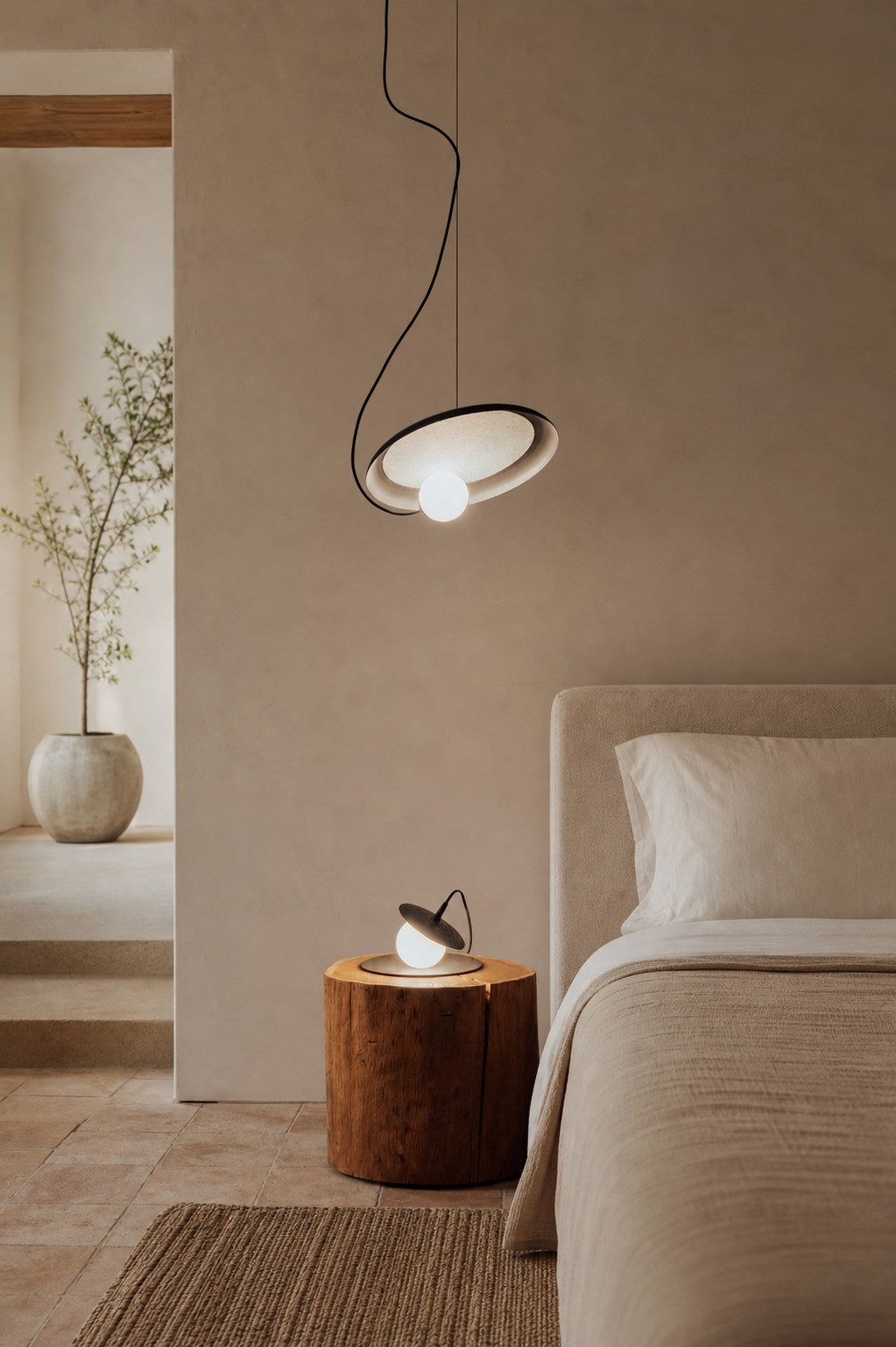 Acoustic Disc Pendant Lamp