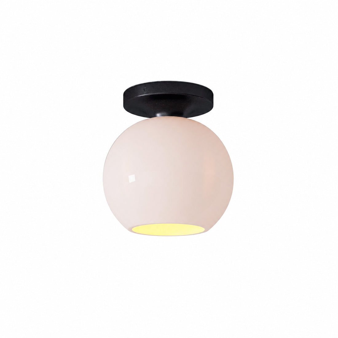 Selvion Modern Globe Pendant Light - Damp-Rated Bathroom Lighting - Luxe Glass Shade
