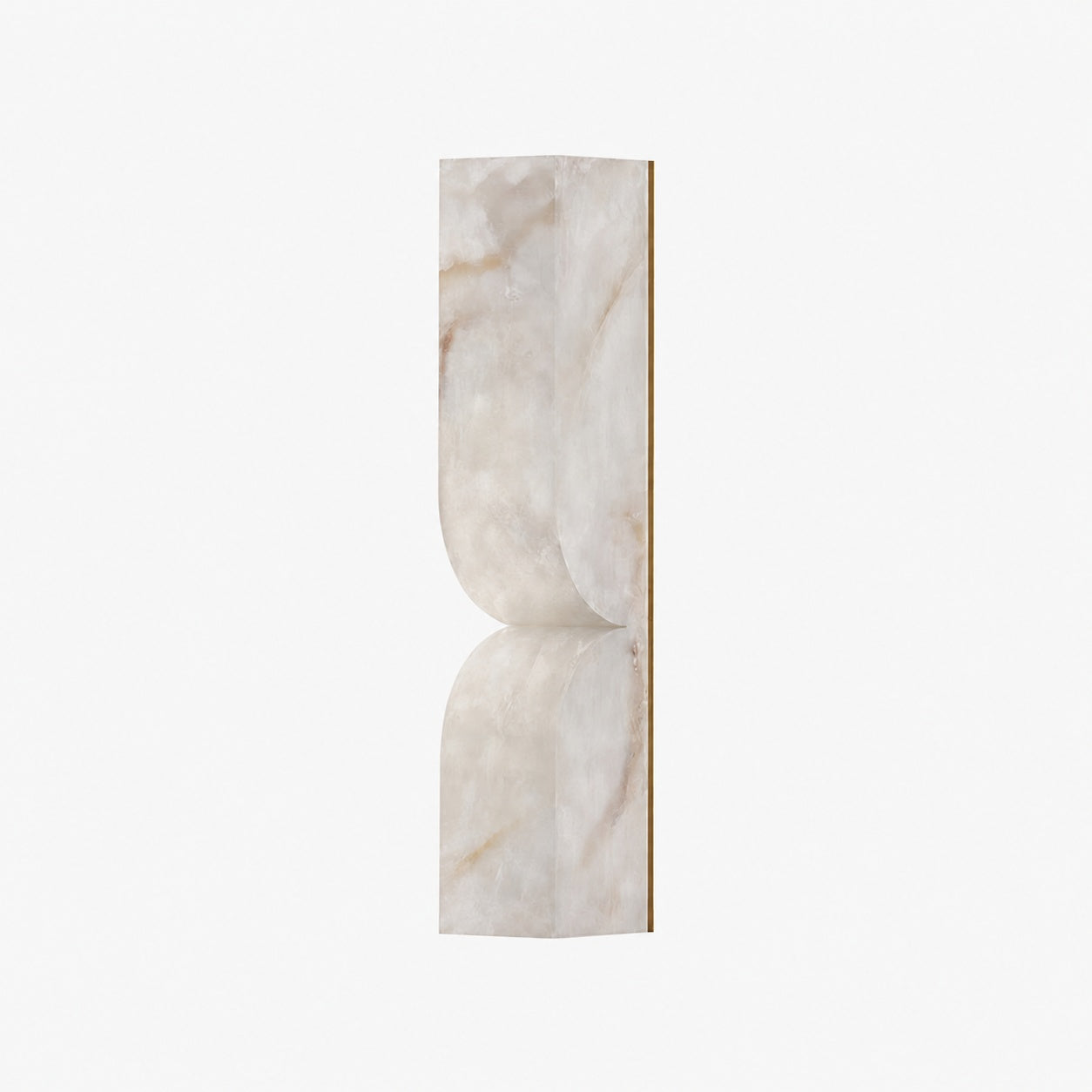 Modern Rectangular Alabaster Wall Lamp – Minimalist Sconce for Bedroom Hallway Living Room