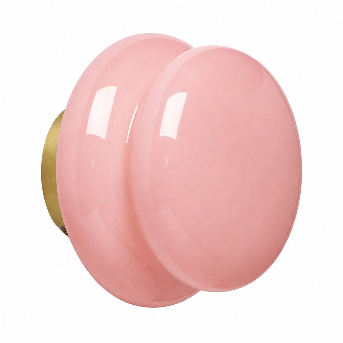 Orra Vintage Opal Glass Wall Lamp - Classic Round Sconce for Living Room