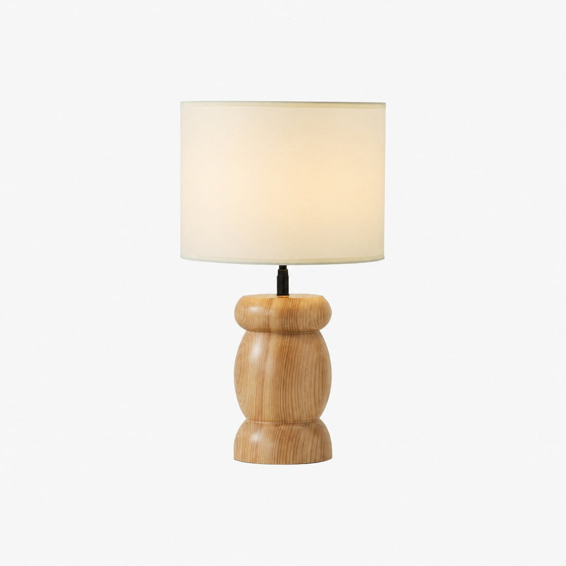 Pebble Wood Table Lamp