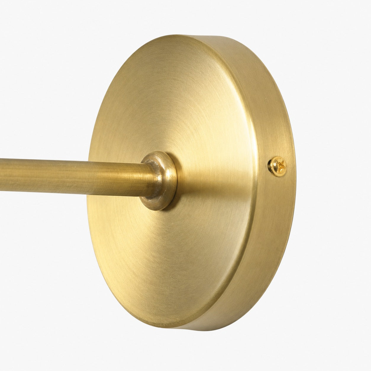 Gilda Fabric Drum Shade Wall Sconce - Modern Brass Accent Light for Bedroom and Hallway