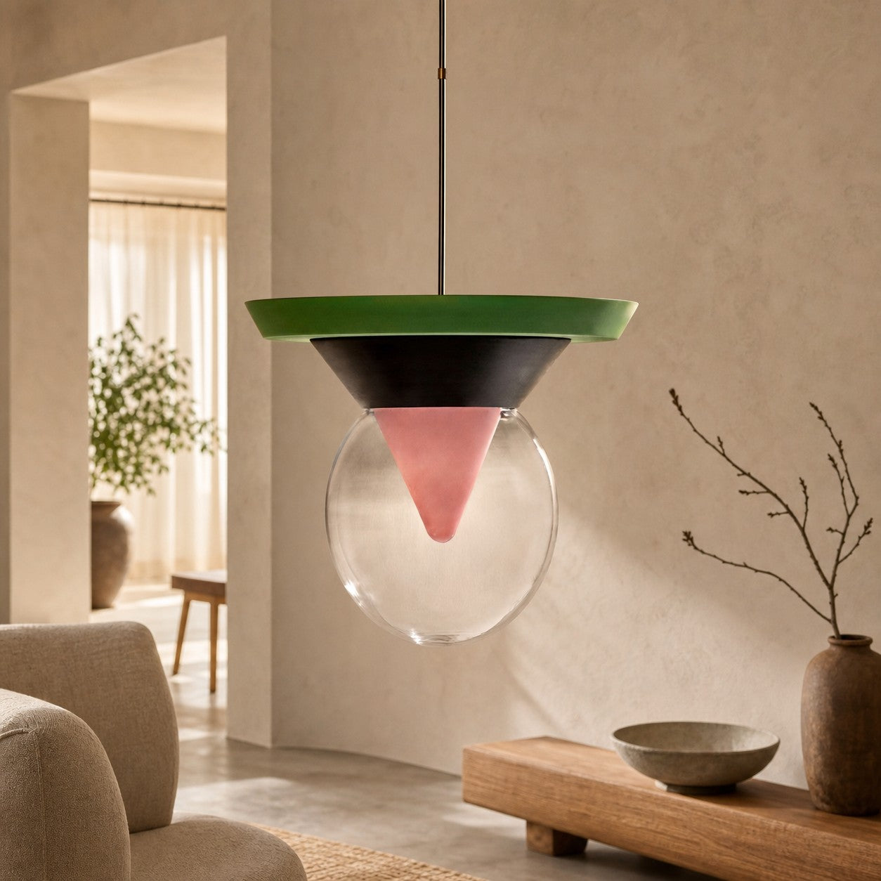 Eirene Glass Pendant Lamp