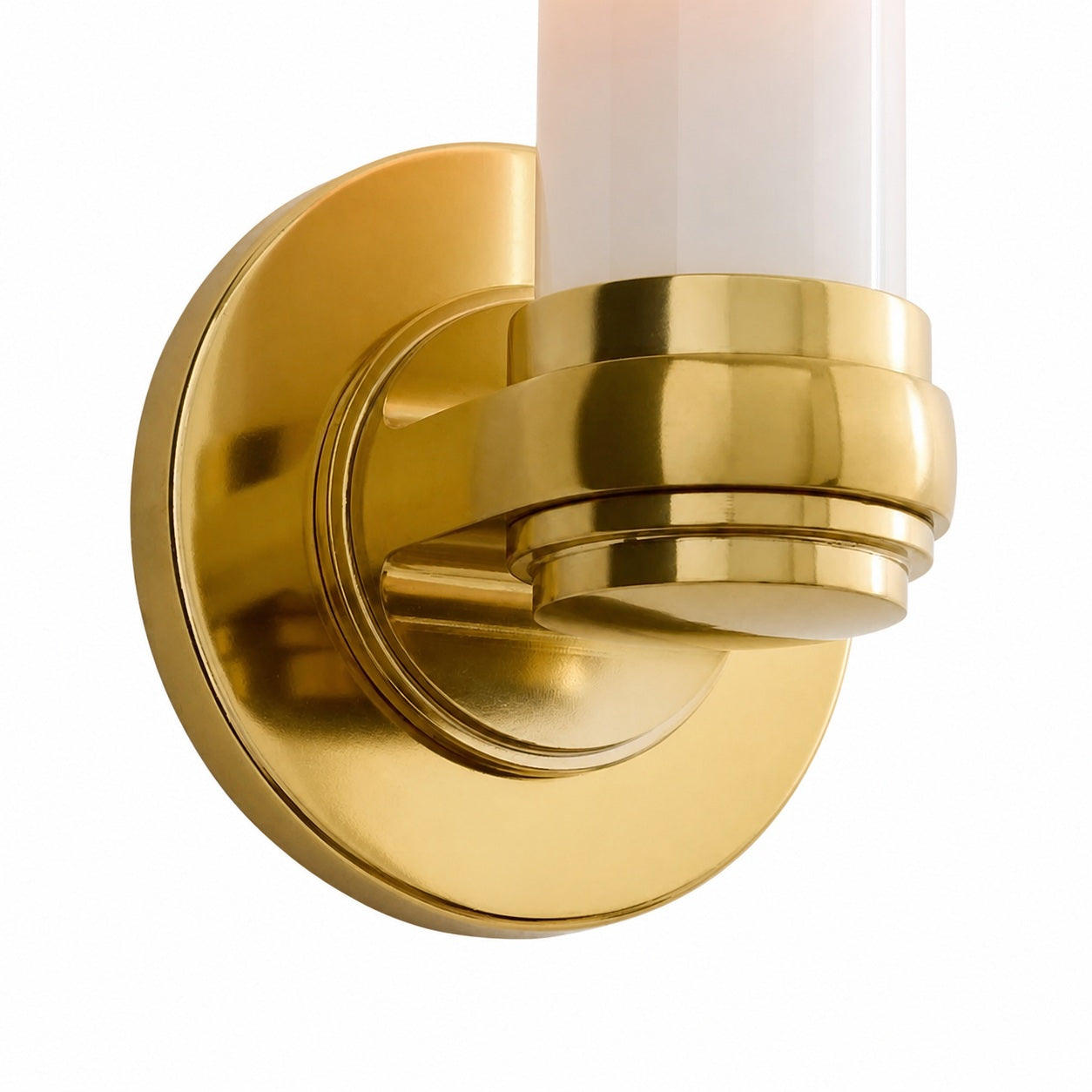 Roven Modern Wall Sconce Inspired with Glass Cylinder Shade - Versatile Accent For Living Room