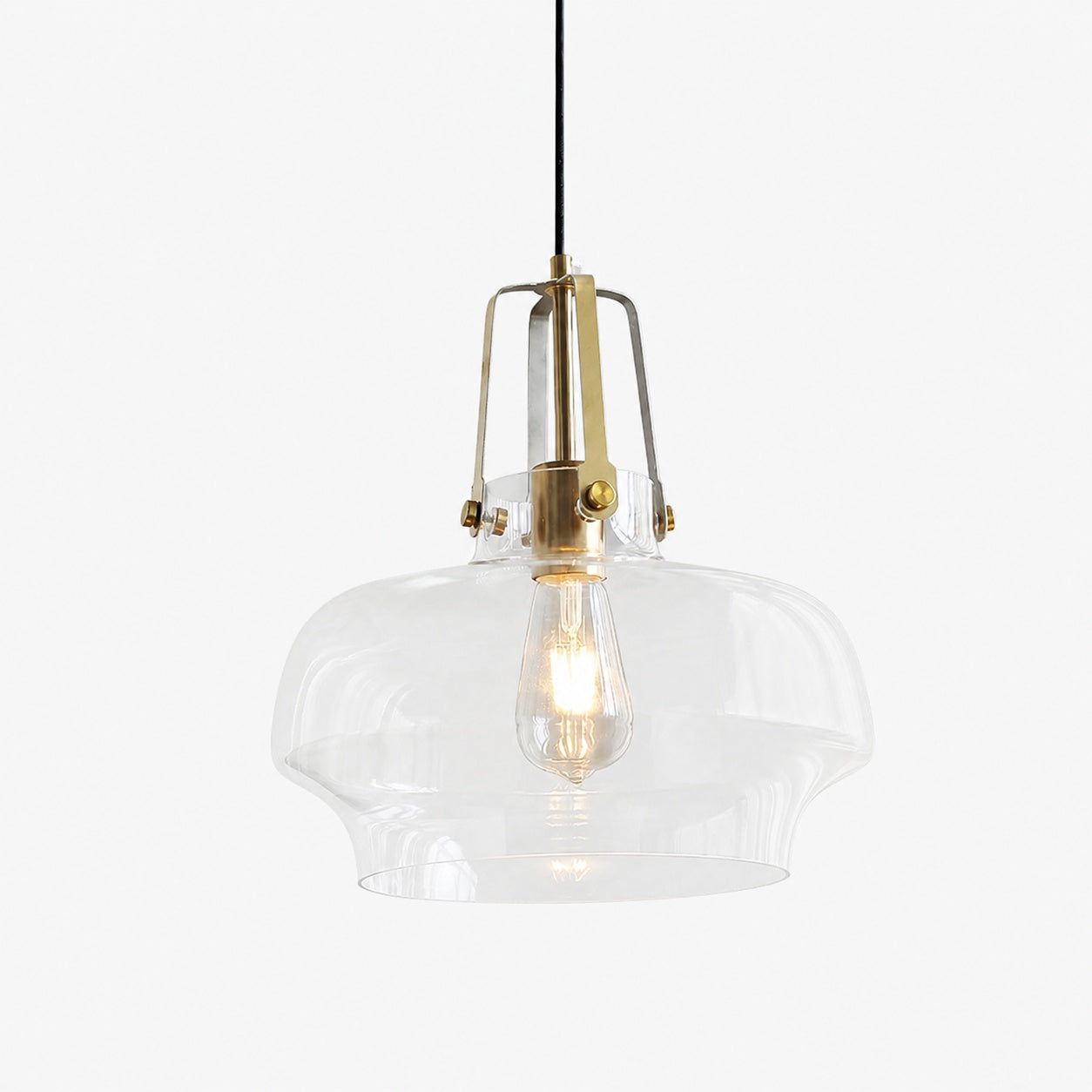 Modern Unique Shaped Fish Tank Glass Pendant Light