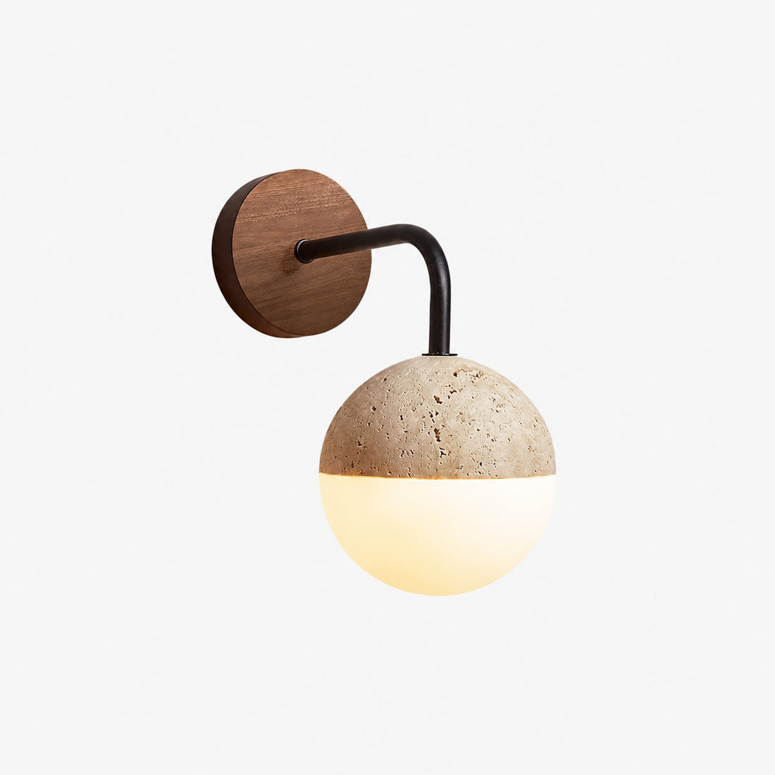 Tia Travertine Wall Lamp