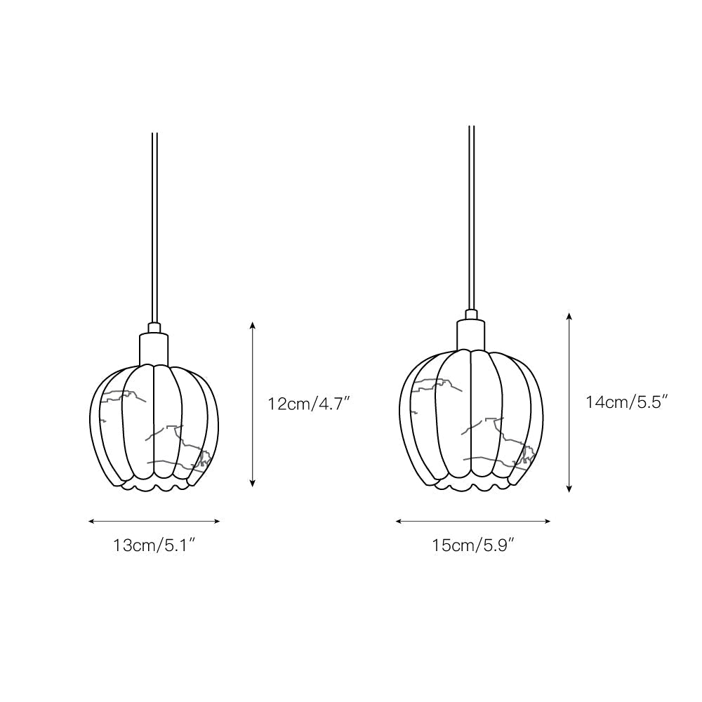 Lilin Alabaster Pendant Light