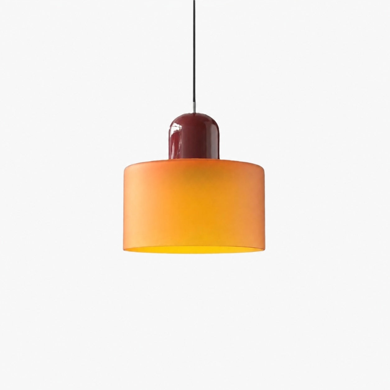 Morvella Sculptural Pendant Light – Refined Cylindrical Design Decorative Hanging Lamp N31