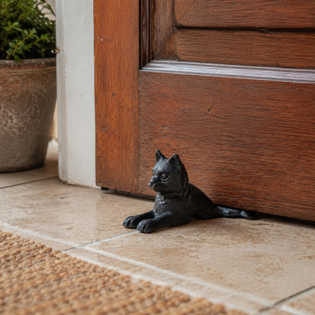 Guardian Cast Iron Door Stopper