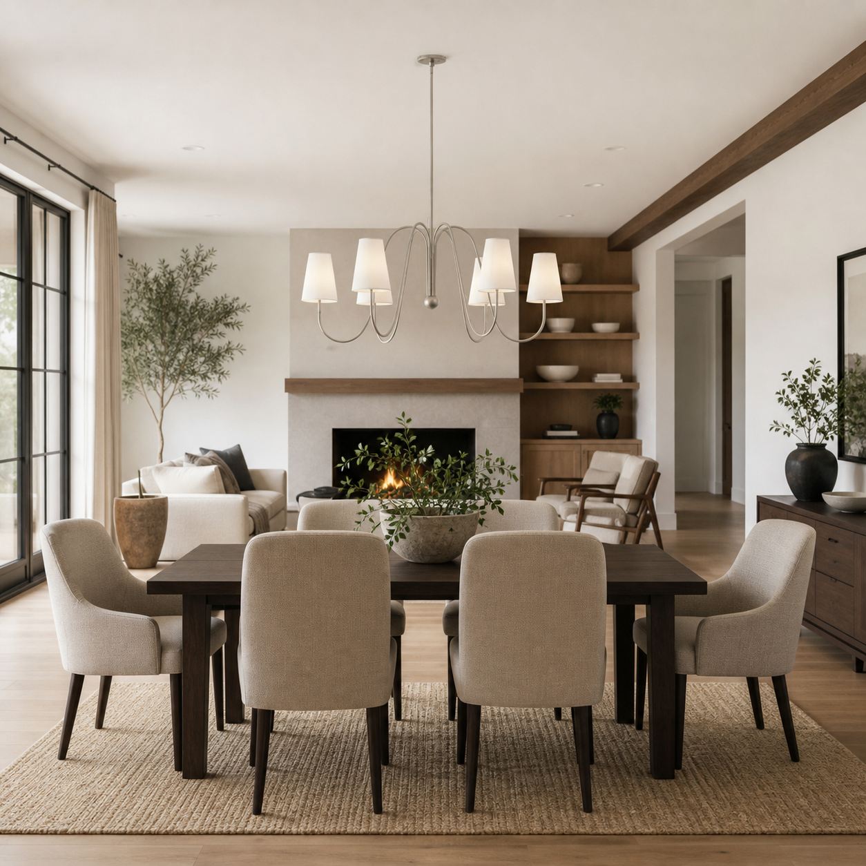 Gianna Curved Chandelier