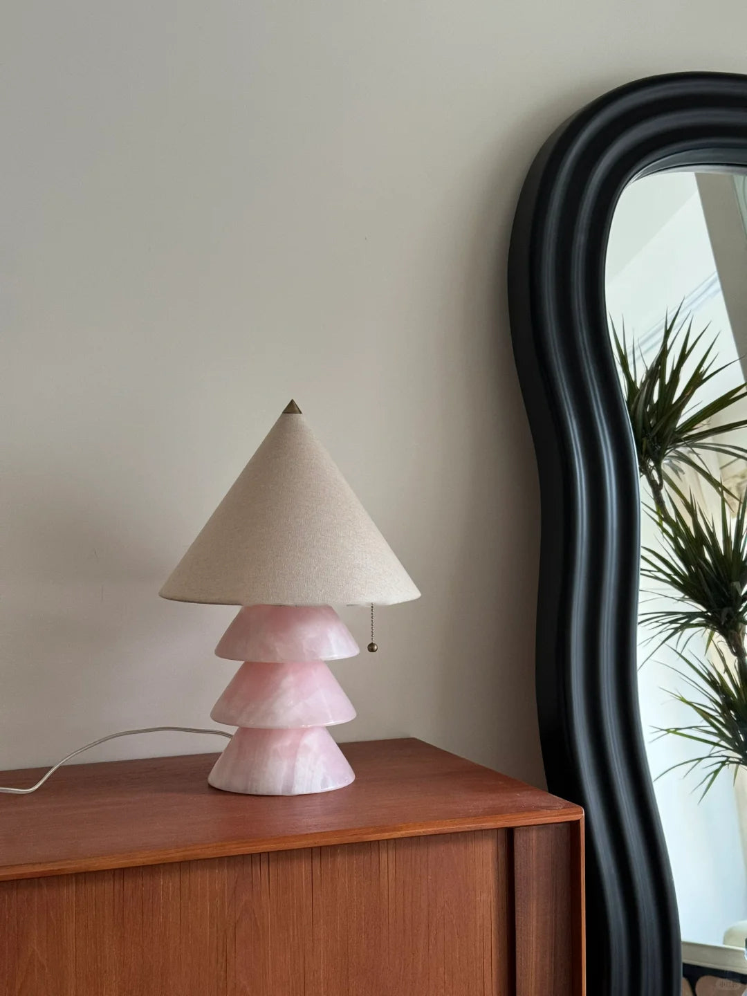Flax Onyx Table Lamp
