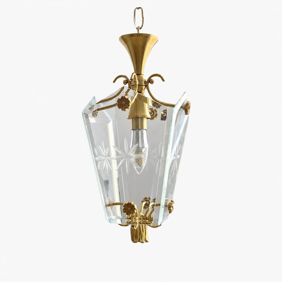 Kerise Sleek Glass Shade Pendant - Designer Ambient Light for Open Spaces or Lounges