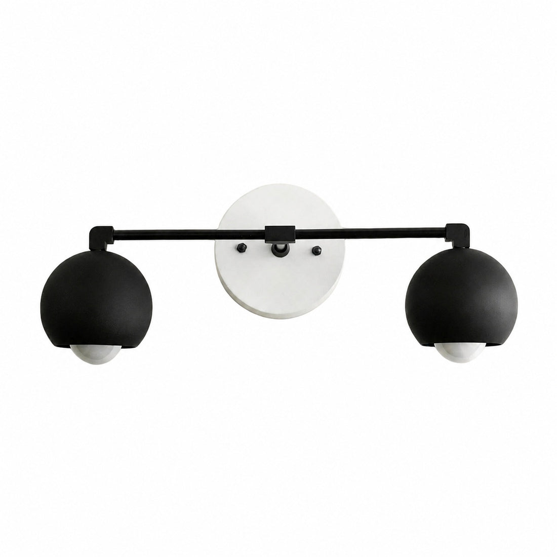 Metio Dome Decorative Vanity Light - Classic Orb Shade Bathroom Wall Lamp