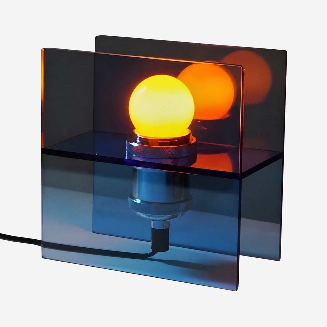 Sunset Ocean Horizon Table Lamp - Gradient Ambient Modern Decorative Desk Lamp for Home Interior
