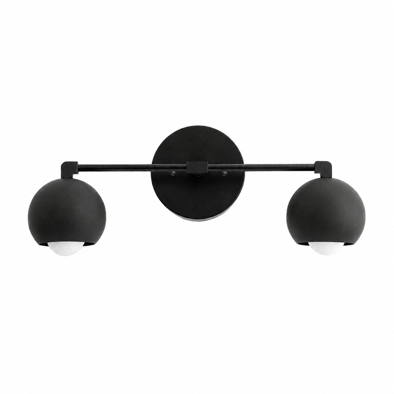 Metio Dome Decorative Vanity Light - Classic Orb Shade Bathroom Wall Lamp
