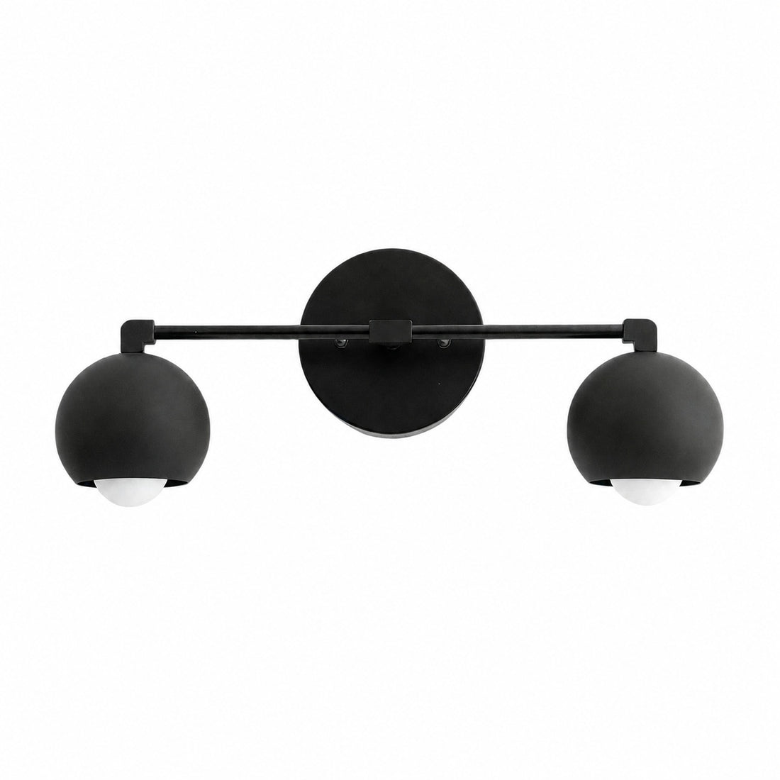 Metio Dome Decorative Vanity Light - Classic Orb Shade Bathroom Wall Lamp