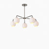 Selvion Elegant 5-Light Globe Chandelier – Modern Glass Pendant Lighting Fixture