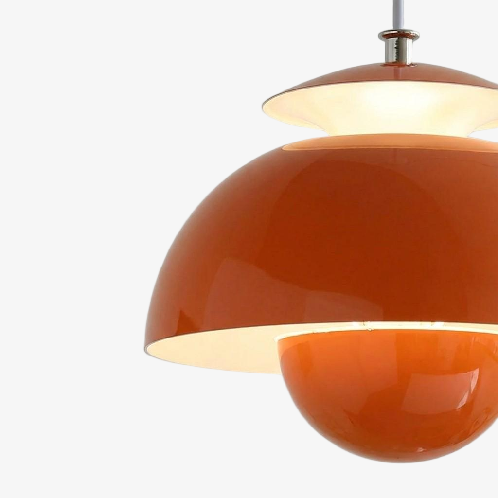 Orin Modern Nordic Metal Flower Hanging Light - Decorative Pendant Lamp for Bedroom and Kitchen
