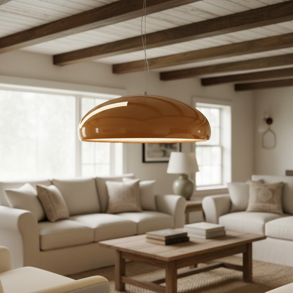 Haelen Colorful Nordic Bowl-Shaped Pendant Light - Modern Bowl Shade Suitable for Dining Room
