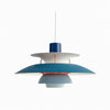 Layora Modern Scandinavian Pendant Light – Multi-Color Aluminum Design for Dining and Living Room N38