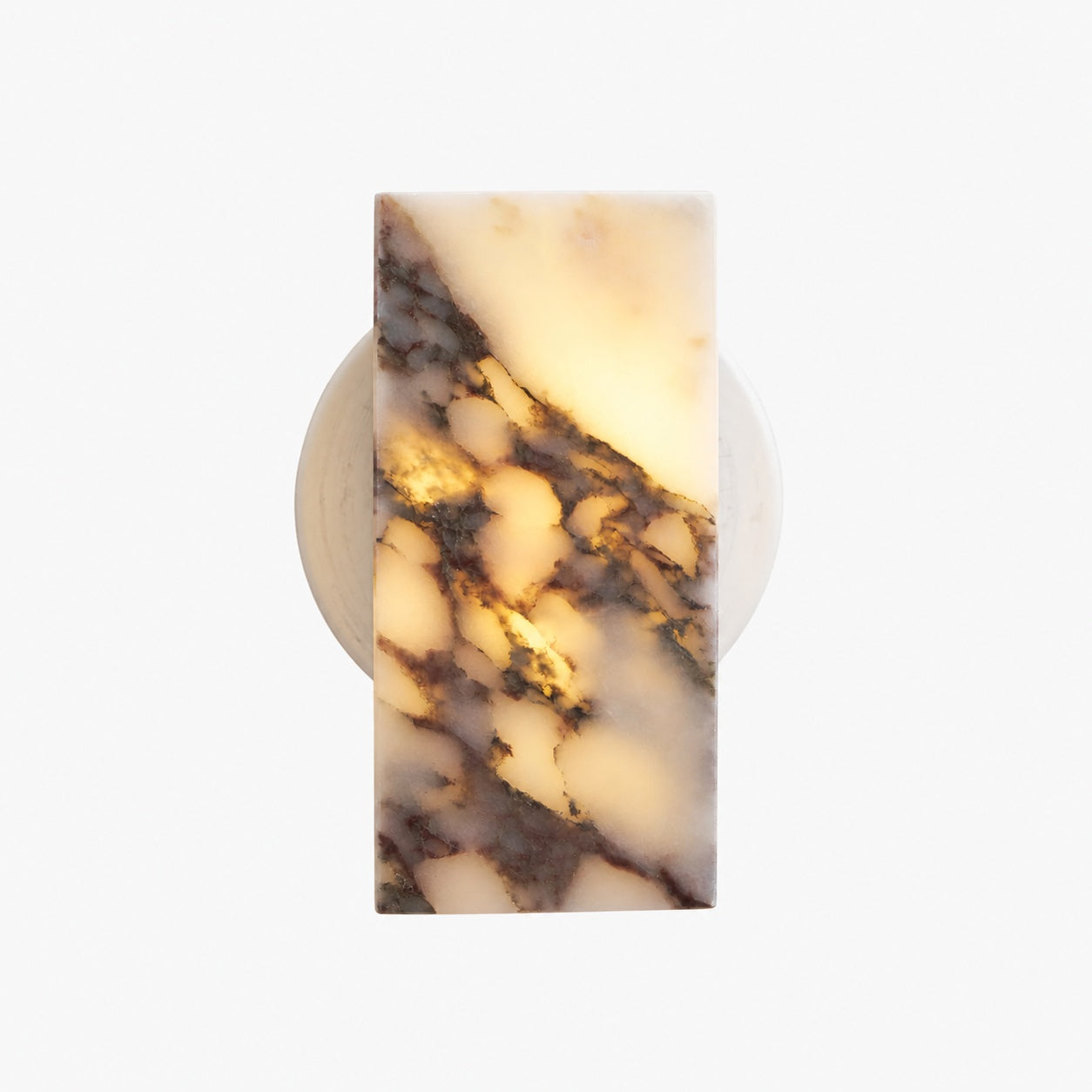 Square Marble Wall Lamp