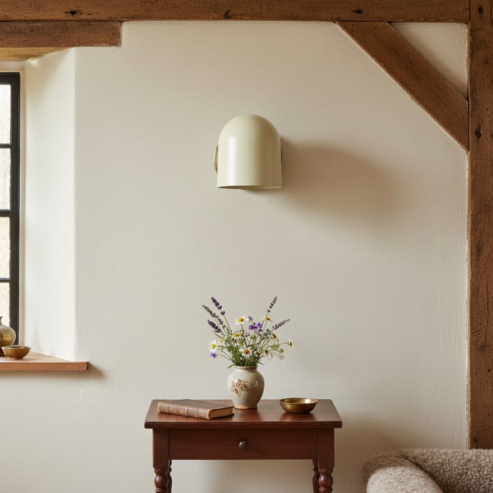 Metio Dome Classic Wall Sconce - Stylish Lighting Fixture for Bedroom or Hallway