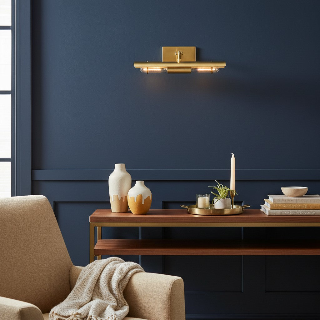 Aurix Minimalist Iron Wall Lamp - Elegant wall-mounted Lighting Enhance Any Interior Artwork