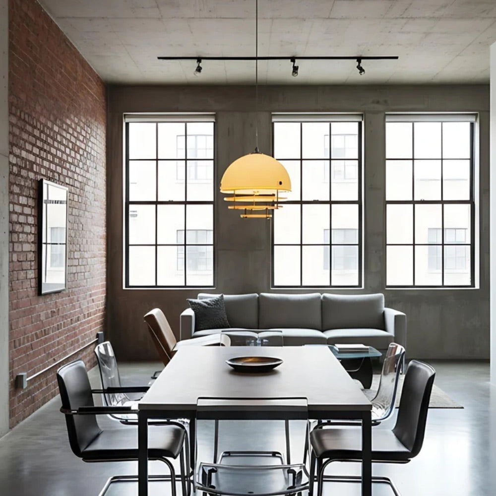 Modern Sunset Pendant – Orange & Blue Mood Light For Any Room