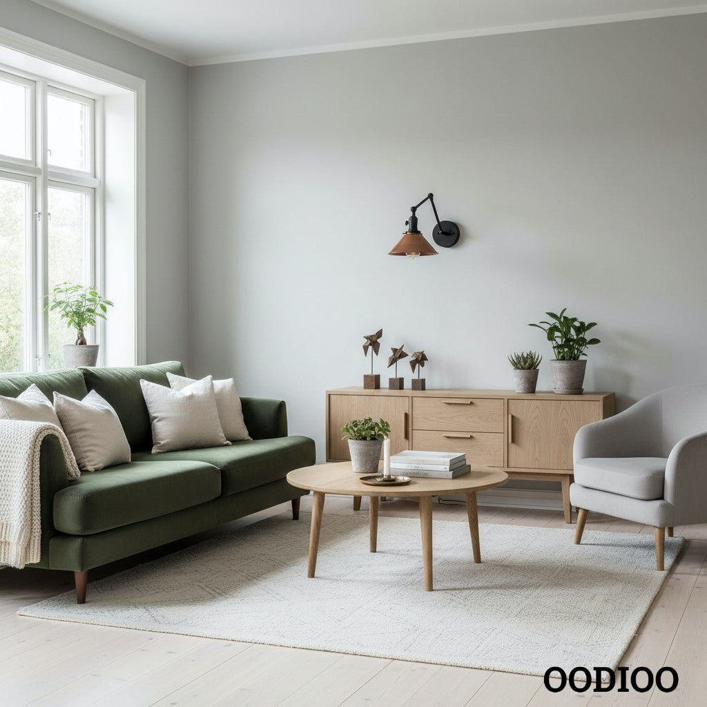 Conique Metal Industrial Farmhouse Wall Lamp – Adjustable Arm Wall Sconce for Accent Lighting