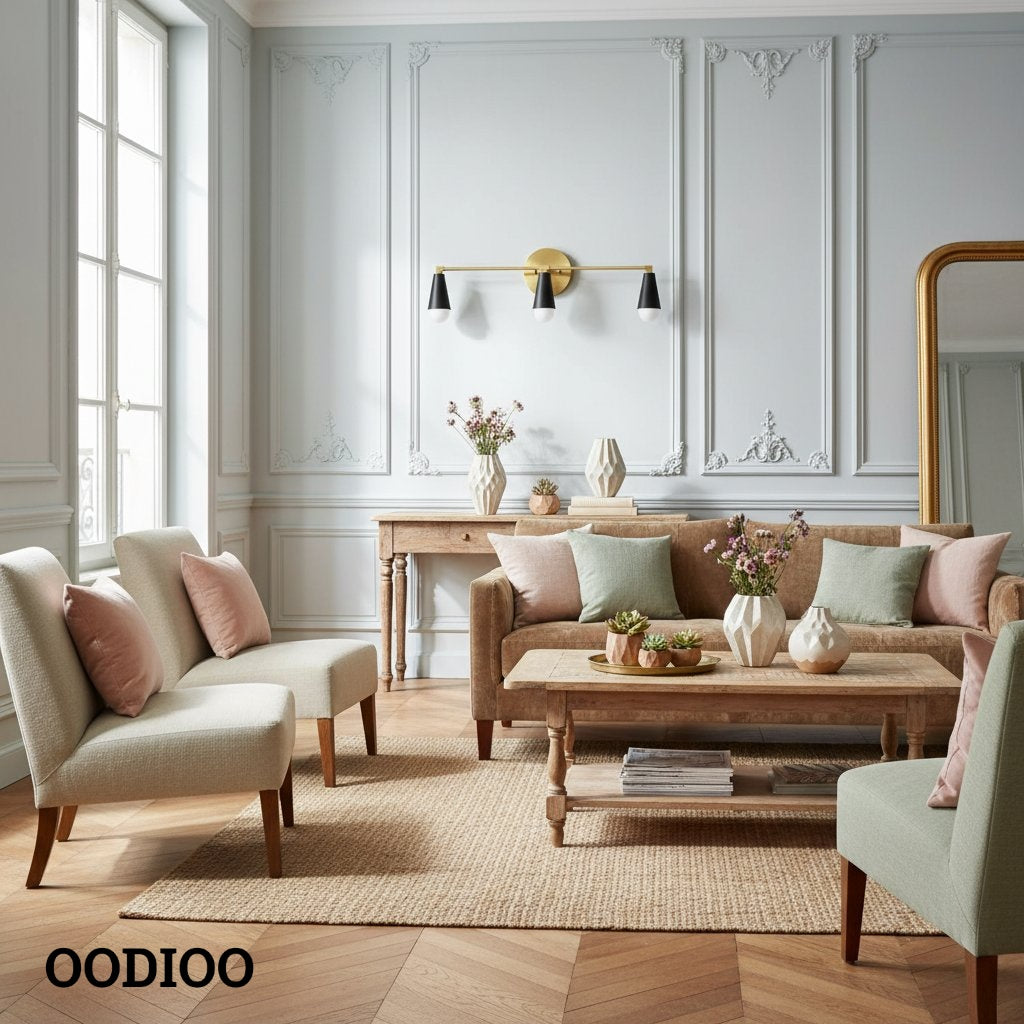 Pyralis Cone Artistic Triple Light Wall Fixture for Bedroom or Dressing Room