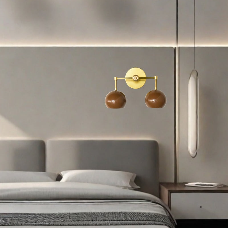 Terra Cotta Loa Sconce - Bubble Pop Vanity Bath Wall Light