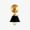 Modern Cone With Elegant Swivel Mechanism Brass Wall Lamp