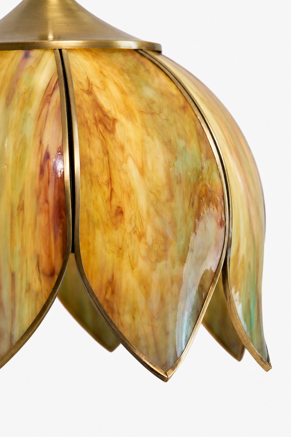 Retro Lotus Pendant Lamp