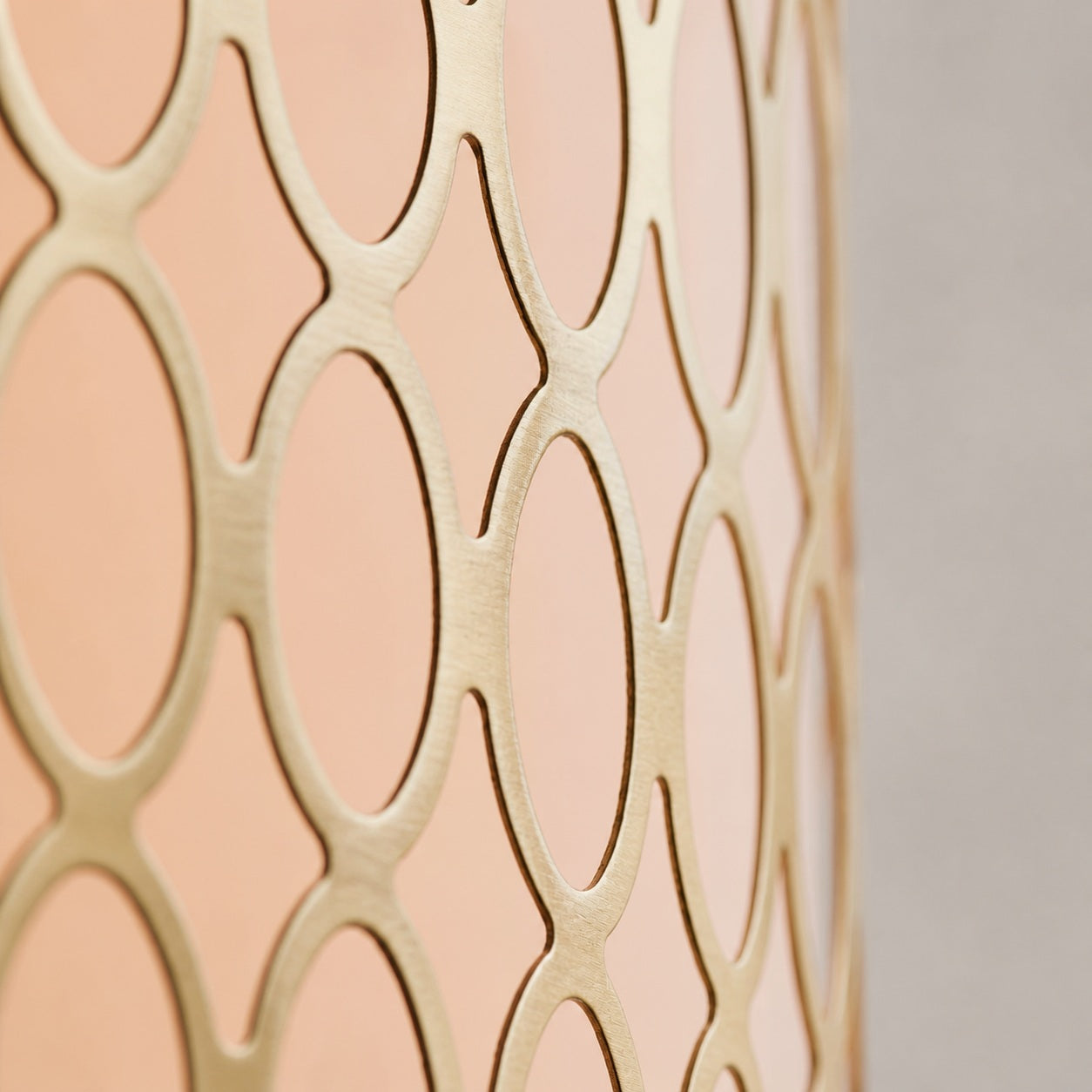 Liorin Geometric Mesh 3‑Light Flush Ceiling Light - Mesh Metal Frosted Lamp for Living Room or Hallway