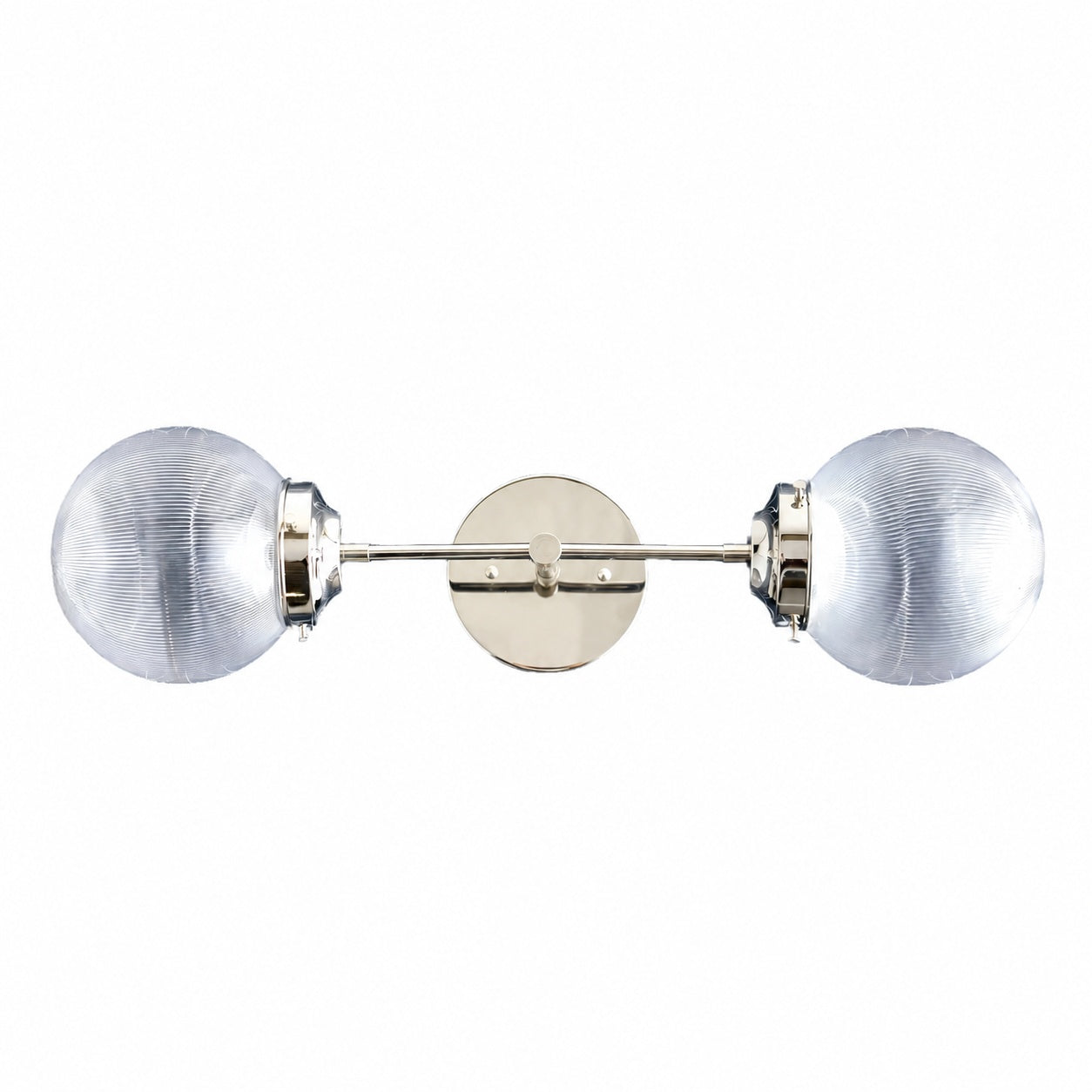 Lumio Globe Versatile Vanity Sconce - Dimmable Light for Bathroom and Hallway Use