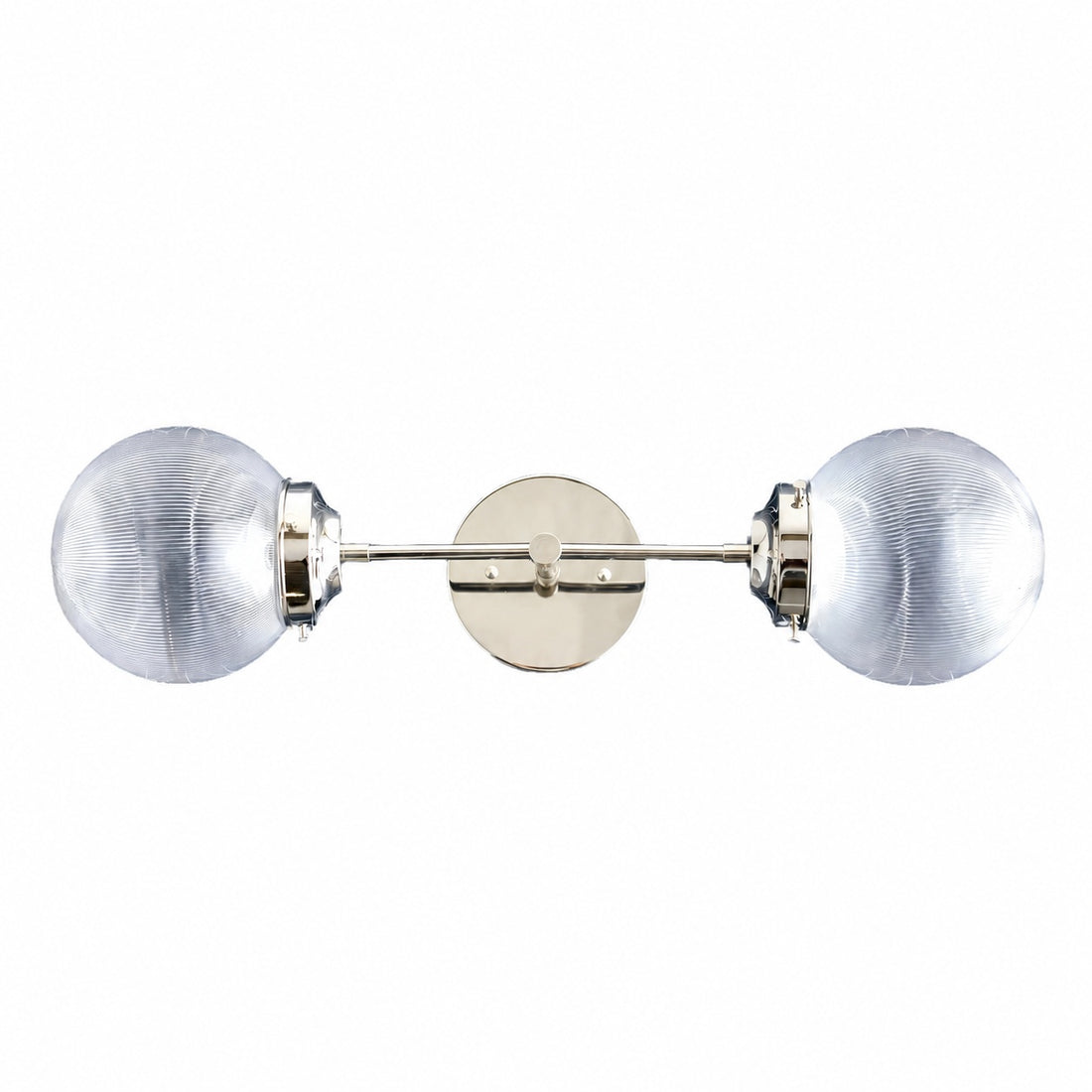 Lumio Globe Versatile Vanity Sconce - Dimmable Light for Bathroom and Hallway Use