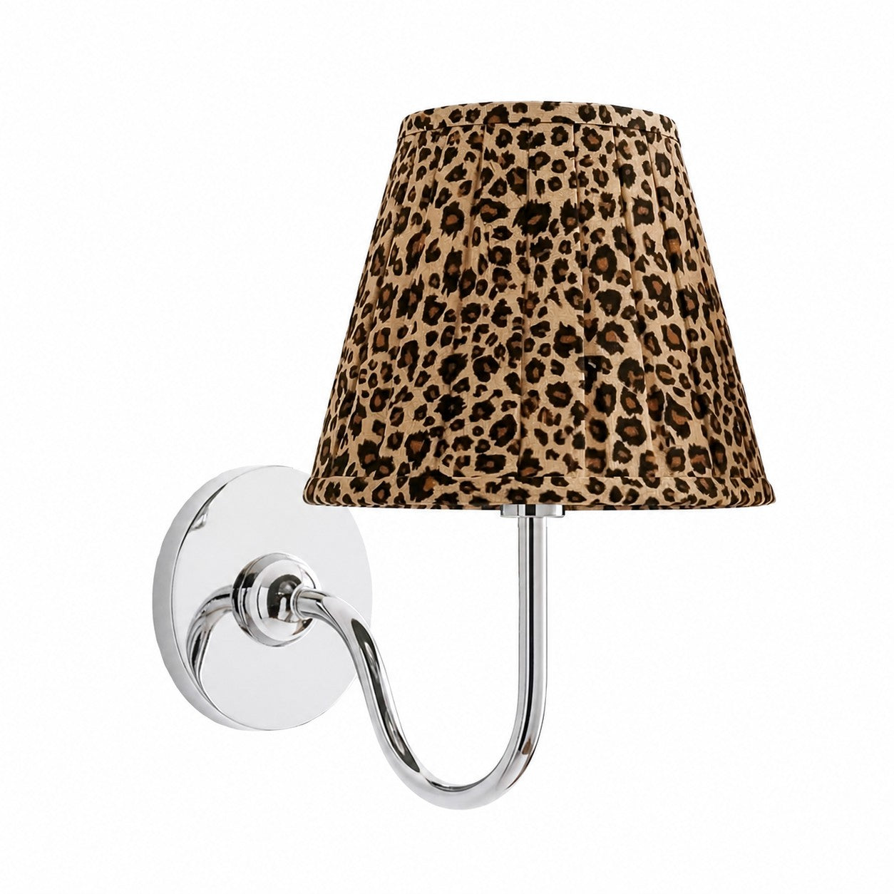 Luvora Vintage Pleated Shade Wall Lamp - Modern Brass Linen Wall Lighting