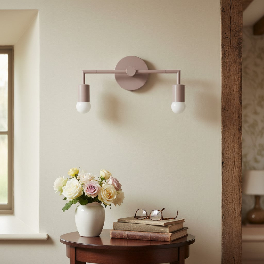 Mobilux Line Colorful Vanity Light - Modern Powder Coated Bathroom Sconce Fixture