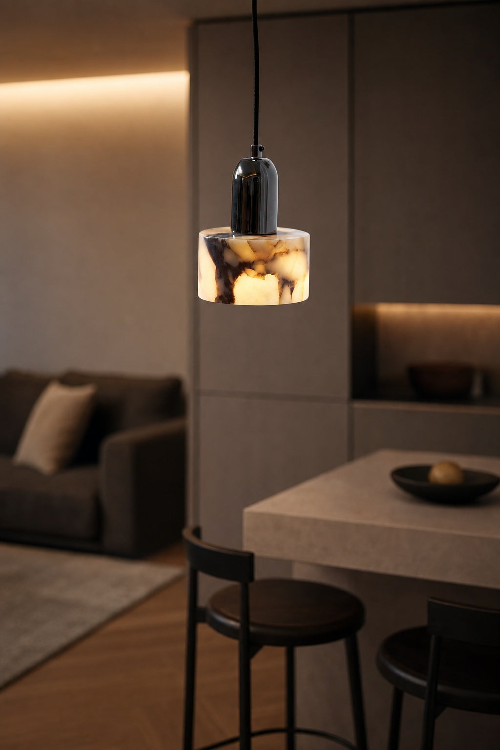 Dekum Marble Pendant Lamp
