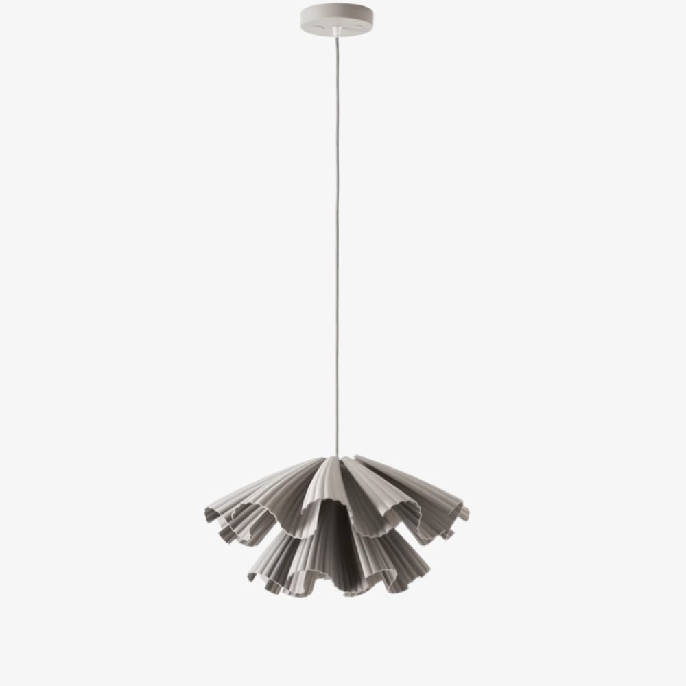 Elora Plastic Pendant Lamp – Lightweight Modern Design for Bedrooms or Living Rooms