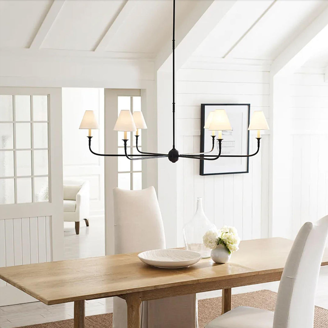 Piaf Grande Modern Industrial Metal Chandelier