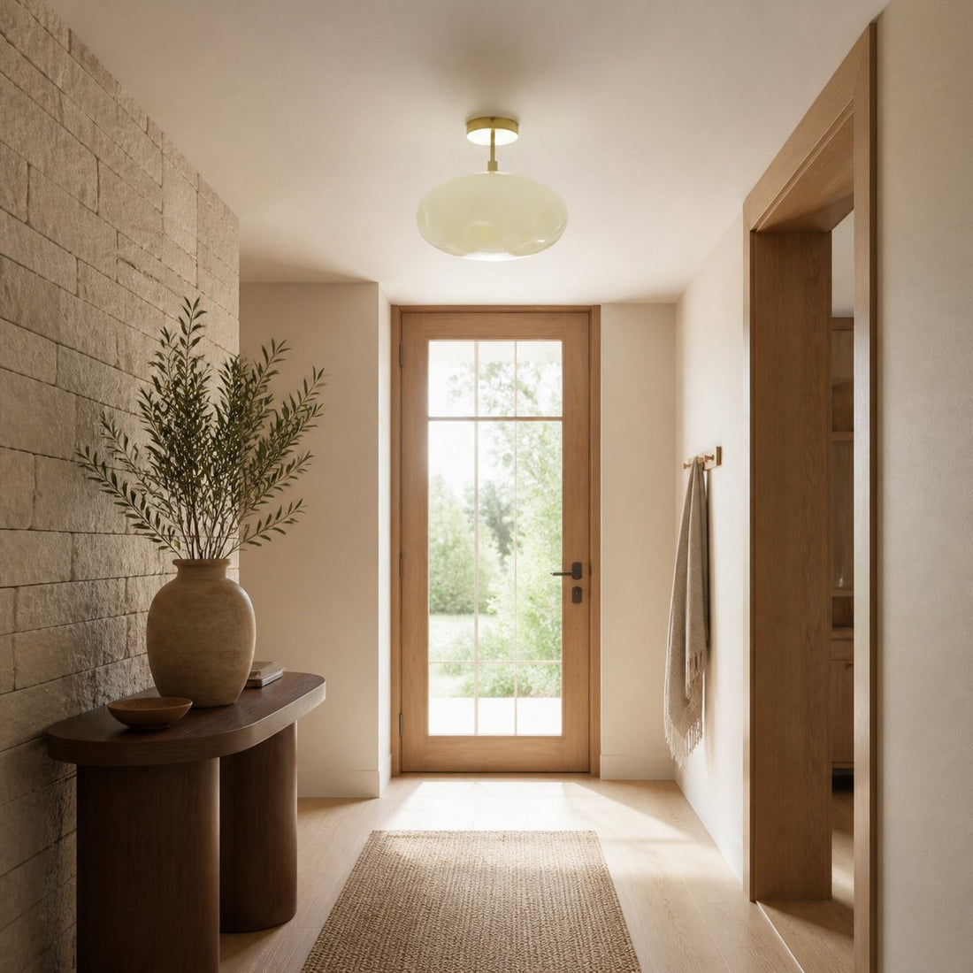 Orra Ceiling Lamp – Sculptural Globe Design Modern Minimalist Versatile for Living Room