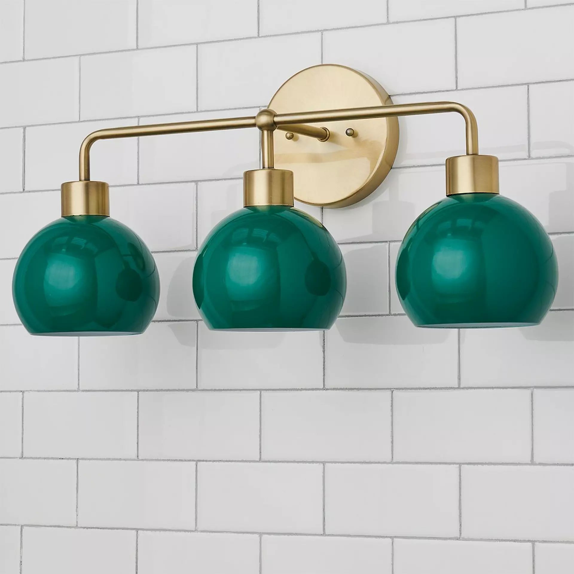 3 Light Bubble Pop Wall Sconce - Colorful Bathroom Wall Light