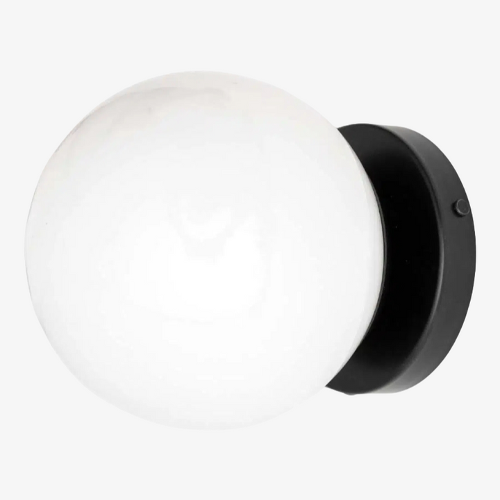 Glorica Glass Globe Wall Sconce - Multi-Color Modern Minimalist Light