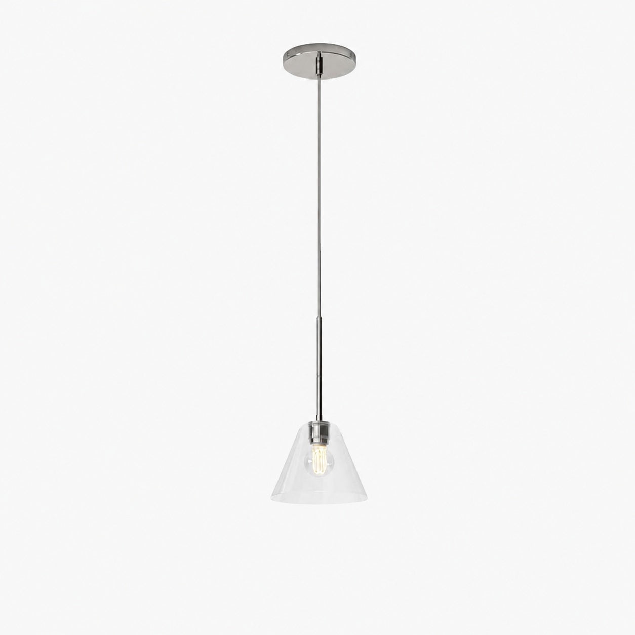 Conica Glass Cone Pendant Lamp – Modern Style Light for Any Room